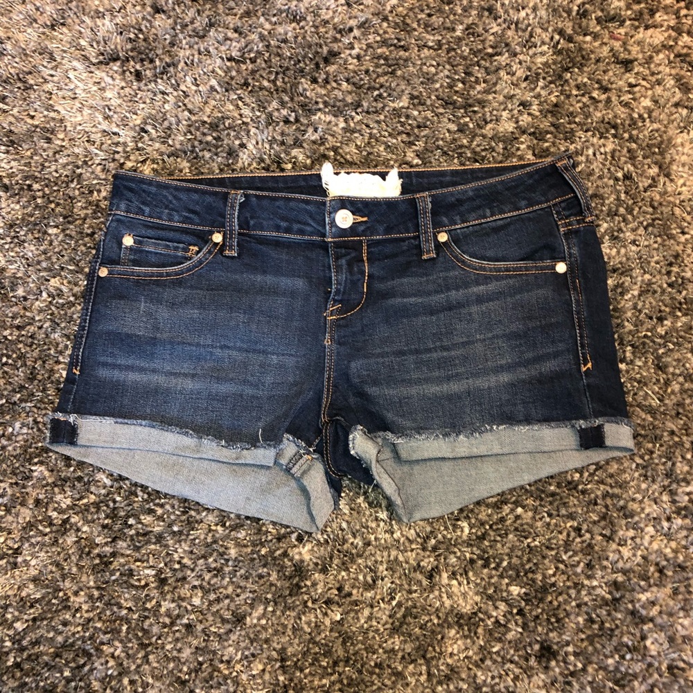 Altar’d State Dark Wash Denim Jean Shorts